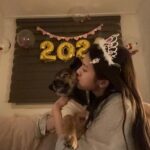 Min-seo Instagram - 쿠마랑 둘이 홈파티❤️‍🔥 와라 2024!