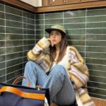Min Do-hee Instagram - 🤎🍀🧢🧣🧸