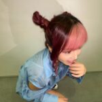 Mina Shirakawa Instagram - ツノ生やしてみた🫶🏻 #MinaShirakawa #prowrestling #STARDOM #hairstyle #pinkhair