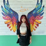 Mina Shirakawa Instagram - 💙🩷💛 #MinaShirakawa #prowrestling #wing #wingphoto #travelphotography