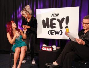 Mina Shirakawa Instagram - You gotta check it out！！！
My powerbomb is level H.😘

Mariah was there for me to celebrate my first interview @aew  with champagne.🥂🩷🩷

Thank you so much @rjcity ✨✨

#MinaShirakawa #HeyEW #AEW
#STARDOM #prowrestling
