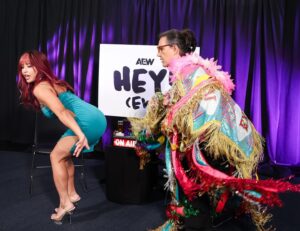 Mina Shirakawa Instagram - You gotta check it out！！！
My powerbomb is level H.😘

Mariah was there for me to celebrate my first interview @aew  with champagne.🥂🩷🩷

Thank you so much @rjcity ✨✨

#MinaShirakawa #HeyEW #AEW
#STARDOM #prowrestling