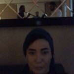 Mina Vahid Instagram - سلام...من سر فيلمبرداري هستم...جاتون خالي...بزودي ميبينمتون ....خداحافظ... @samansaffari @mohamadkianersi