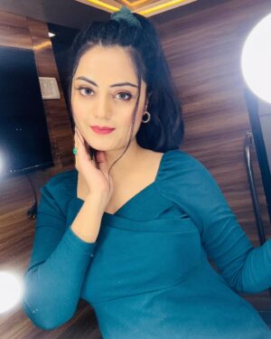 Minakshi Jaiswal Instagram - 💙💙💙💙💙 #bts #movie #actress #Minakshijaiswal #Mumbai #vizag #withregram