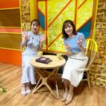 Minami Takahashi Instagram - TBS ひるおび 今週もありがとうございました😊 謎に私は口ぽかーん顔😂w #ひるおび #tbs #tv 衣装👗 ブラウス・スカート @lilliancarat_official イヤリング @earring_larc サンダル @dianashoespress