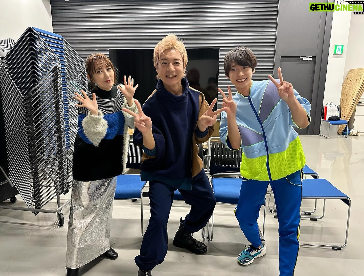 Minami Takahashi Instagram - 先日放送された NHKラジオ第1(東北地方)「Nandaryミーティング〜あの日、何を食べていましたか?〜」 聞いてくださった皆さんありがとうございました😊 お写真はつるの剛士さんと福尾誠さんと📷✨ #nandaryミーティング #nhkラジオ第一 #radio 衣装👗 ニット @rosebud_official_ スカート @amerivintege ブーツ @dianashoespress