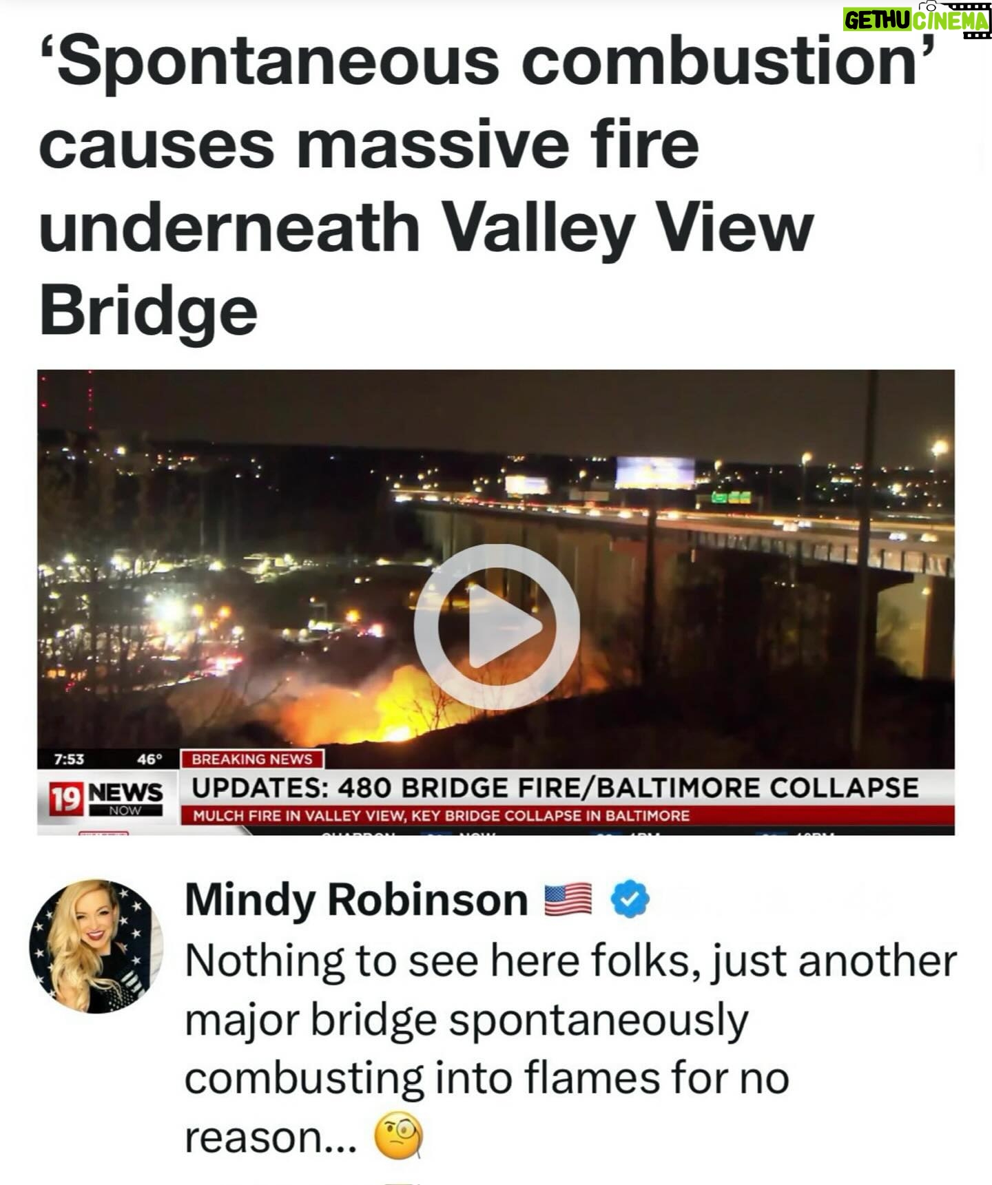 Mindy Robinson - 1.7K Likes - We filing this next to the cows that exploded last year, or the kamikaze Ukrainian ship Captain from this week?