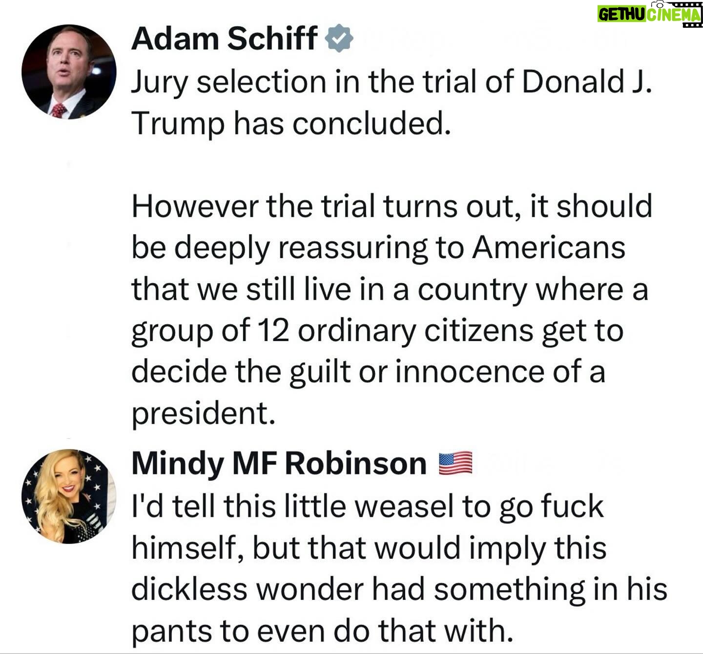 Mindy Robinson - 4.6K Likes - I don't know who actually believes this shit....but I hope they're on 10th booster so we can stop hearing from them soon.