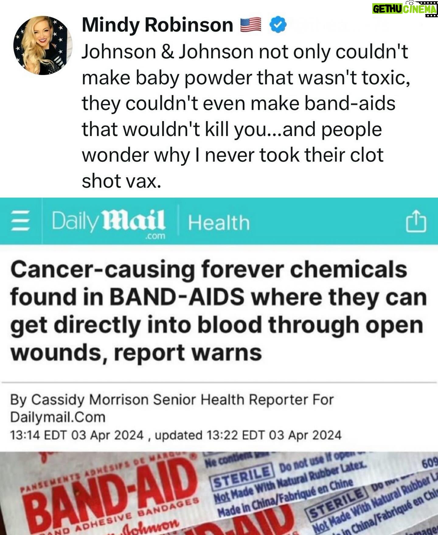 Mindy Robinson - 2.5K Likes - Life lesson: Don't take the "cure" from the people making you sick...