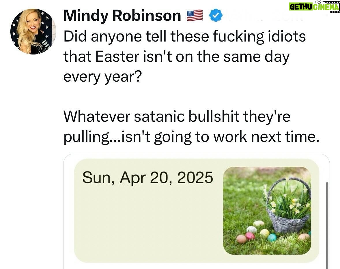 Mindy Robinson - 2.3K Likes - I don't think they really thought this one through...