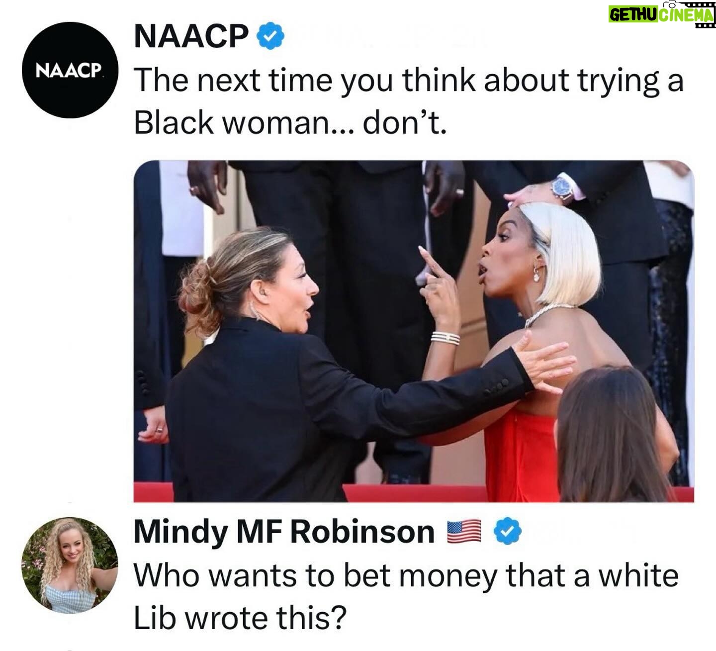 Mindy Robinson - 2.9K Likes - Yes, this is from their official account. 🤦🏼♀️