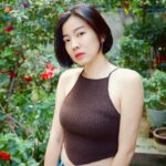 Mini Chao Instagram - 最近嚴禁穿細肩帶～太辣🤣 #喜歡美美的照片 #喜歡愛笑的眼睛