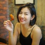 Mini Chao Instagram - 昨天站在體重計上面～臉都綠了🥹 58.4公斤很厲害～ 什麼模樣 我都喜歡 只是褲子比較緊～🥲🥲🥲 內衣比較緊～🥲🥲🥲 現在這個年紀～簡單就好💎