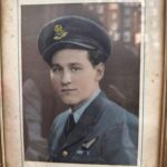 Minnie Driver Instagram - 19 years old in this picture, wearing the DFM awarded for his bravery and service. Remembering Dad and so many others today, with love and gratitude. Charles Ronald Driver #rememberanceday #veterensday