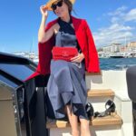 Minnie Driver Instagram - Heading to work today. Arguably the greatest commute in the entire world. #cannes #cannesfilmfestival 🌊