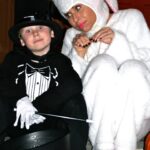 Minnie Driver Instagram - My annual reminder that Henry ALWAYS chose our #halloween costumes. 🎃