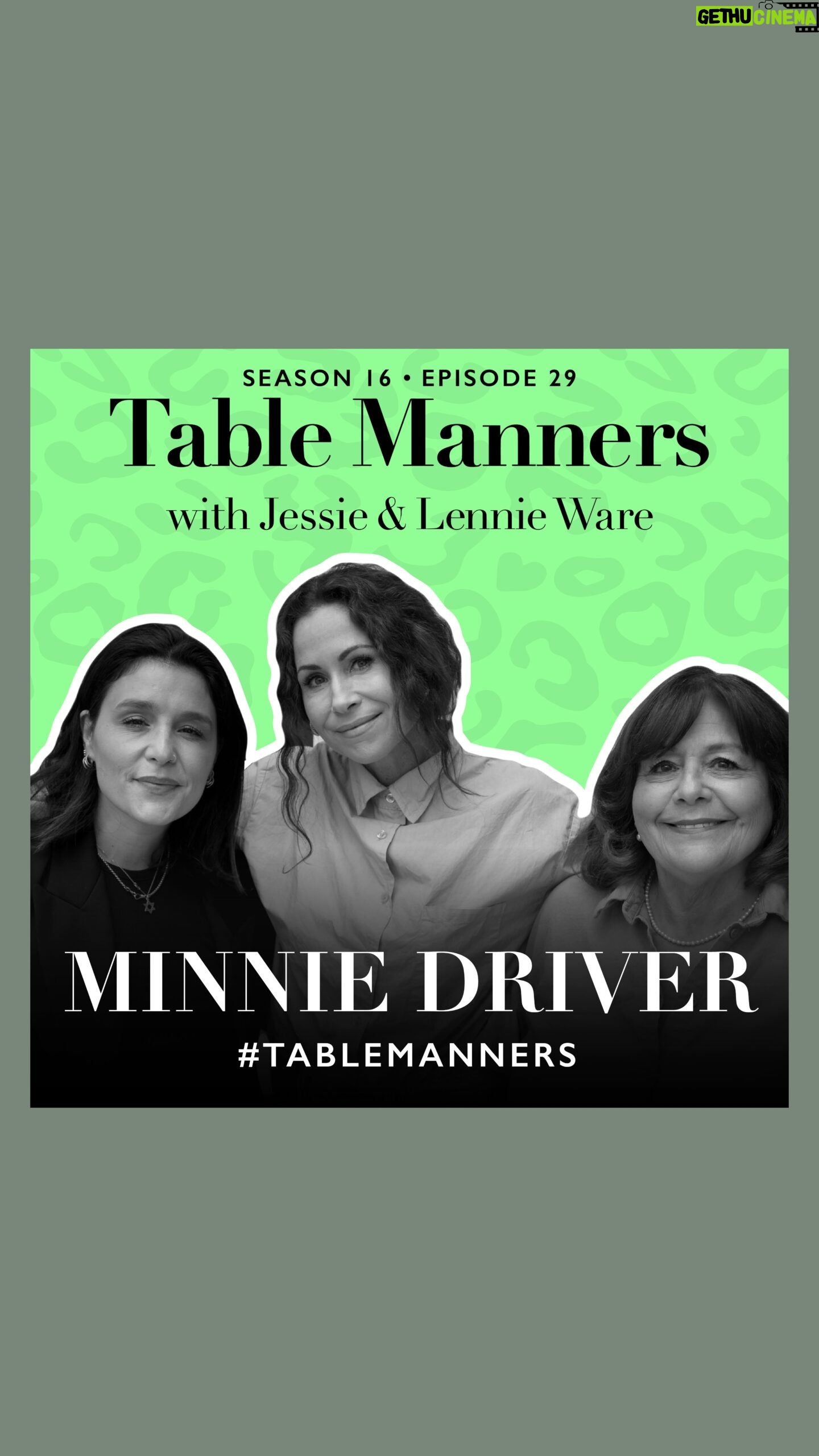 Minnie Driver Instagram - This week we have award winning actress and podcaster Minnie Driver with us for brunch. British born Minnie has lived in Malibu, California for many years, so we swapped all of our tips of the best places to visit after our adventures last week. We found out all about the caravan park Minnie lives in, her love of surfing and being in nature, her struggles with hiding from fame and paparazzi, releasing music and touring, the school pet pig Clodvig, teaching Americans what custard is(!), and how the wonderful dog Riley saved her life in the water! Minnie your life sounds like an absolute dream, grab us a couple of surfboards, we’ll see you in Malibu soon. Minnie’s podcast ‘Minnie Questions with Minnie Driver’ is currently in its third series and The Serpent Queen will be released on Starz this summer.