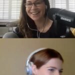 Minnie Driver Instagram - The dearest person. @lucyboynton1 is also one of the smartest and most thoughtful people you’ll come across. A diarist and beloved consumer of pancakes, our conversation was varied and interesting and one of my favourites . #minniequestions #lucyboynton #podcast ♥️