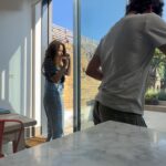 Minnie Driver Instagram - Quite a serious dance. #thursday