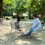 Minori Inudo Instagram - 写真撮ると絶対どっちかへんな顔してるか見てない🥲 こもれび森のイバライド🌳行ってきたよ☺️ 初めて行ったんだけど自然もすごいし中何でもあるしすごい👏東京から車で1時間半くらい🚗こんな素敵なところあるんだね🤭まだまだ知らないところいっぱいありそう！ 色んなところいきたいねぇ〜💛 #茨城 #イバライド