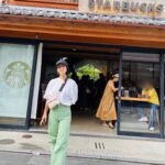 Minori Inudo Instagram - 地味にピース✌️🤣 #川越 #スタバ