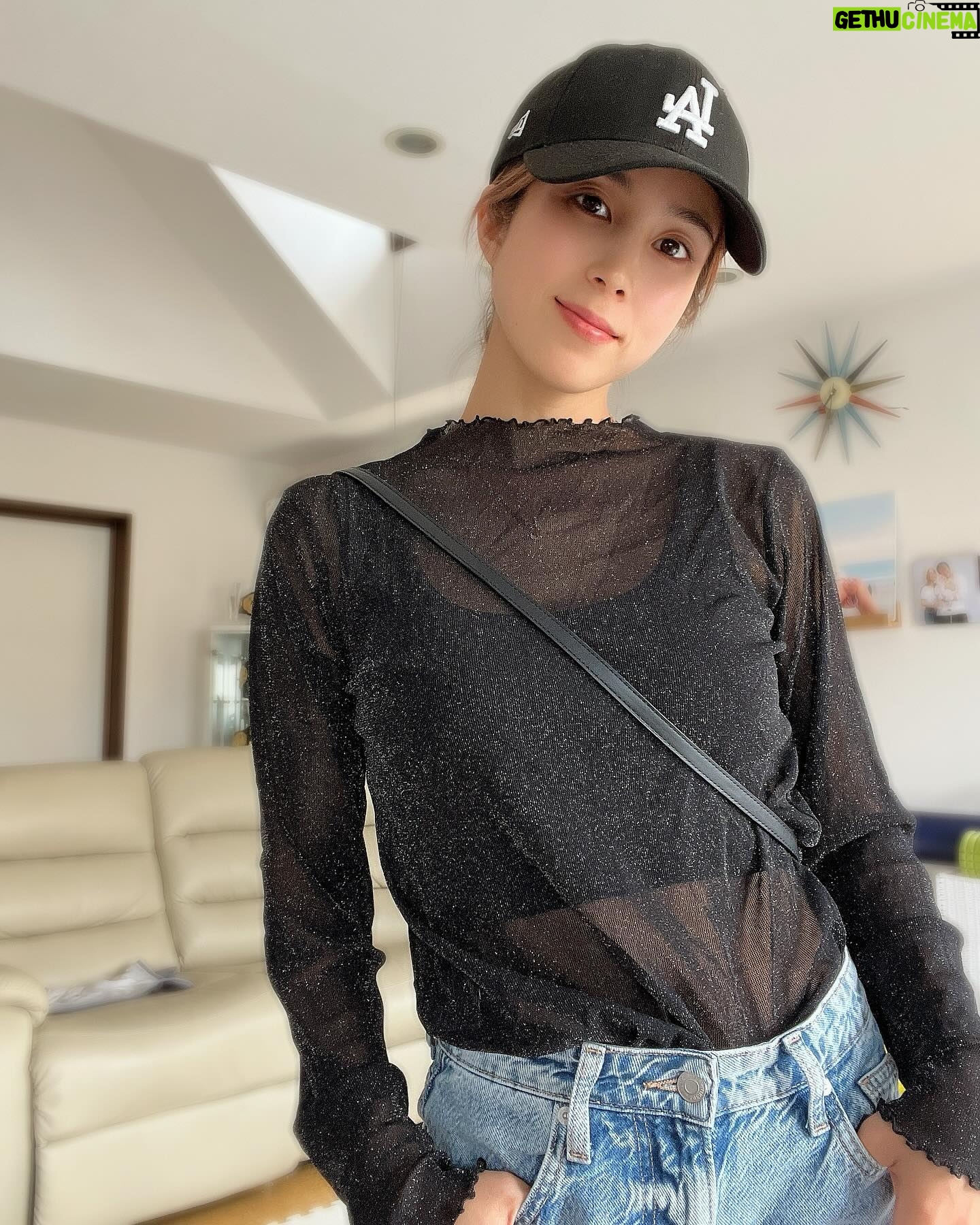 Minori Inudo Instagram - おはようございます☀️ とかきながら投稿できてなかった。笑 キャップのシール🧢ゆうしんに剥がされがち👦🥲