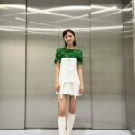 Mio Kudo Instagram - #突破ファイル ありがとうございました！！💚 突破できなかったのは悔しい〜ですがもっと頑張ります✊ 服 @_josemoon_ アクセサリー @cujacu @tree.accessory @plafu77 @f_glass_accessory @cn_online114 靴 @dianashoespress 👗　@stylistmikuishikawa 💄　@yumikasawanishi