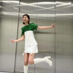 Mio Kudo Instagram - #突破ファイル ありがとうございました！！💚 突破できなかったのは悔しい〜ですがもっと頑張ります✊ 服 @_josemoon_ アクセサリー @cujacu @tree.accessory @plafu77 @f_glass_accessory @cn_online114 靴 @dianashoespress 👗　@stylistmikuishikawa 💄　@yumikasawanishi