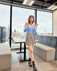 Mio Kudo Instagram - みおちゃんずイベント💙🩵 🫐ぶるーコーディネート🫐