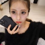 Mirai Yokoda Instagram – いつもとメイク変えてみた💕💕肌加工のみ