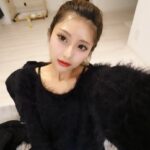 Mirai Yokoda Instagram – いつもとメイク変えてみた💕💕肌加工のみ