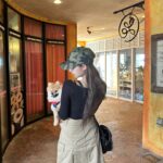 Mirai Yokoda Instagram - 今日投稿するつもりだったのに寝ちゃってたごめんよ〜〜( ; ; ) 朝から海辺アロとお散歩してきた後に 美浜でコナズ行ってきた🥹🥹ホントご飯美味しい