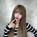 Mirai Yokoda Instagram - 前髪ありストレート好きなんだってー？^_^︎