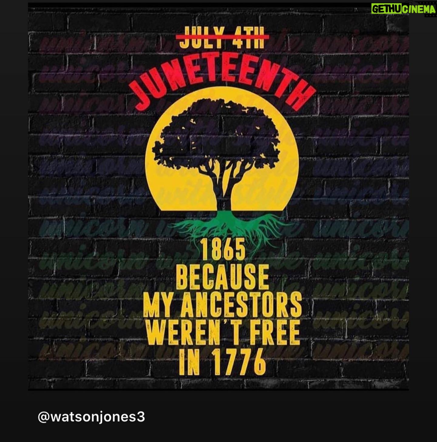Miranda Rae Mayo Instagram - ✊🏼no one is free until we’re all free. Happy Juneteenth everyone. I’m black and I’m proud. #Juneteenthcelebration #blacklivesmatter #blacklivesthrive #blackisbrilliant #blackisbeautiful #libertyandjusticeforAll