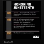 Miranda Rae Mayo Instagram – ✊🏼no one is free until we’re all free.
Happy Juneteenth everyone. I’m black and I’m proud.
#Juneteenthcelebration
#blacklivesmatter
#blacklivesthrive
#blackisbrilliant
#blackisbeautiful
#libertyandjusticeforAll