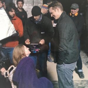 Mireille Enos Instagram - One of my favorite pics with @joelkinnaman  Can you feel the hate? 😉 #hannaonprime #amazonprime #march29