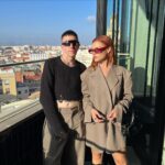 Mirela Balić Instagram - Sr. y Sra. Smith o tus padres. 🖤🖇️💭 Merci @duarte.official