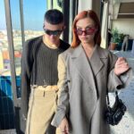 Mirela Balić Instagram - Sr. y Sra. Smith o tus padres. 🖤🖇️💭 Merci @duarte.official