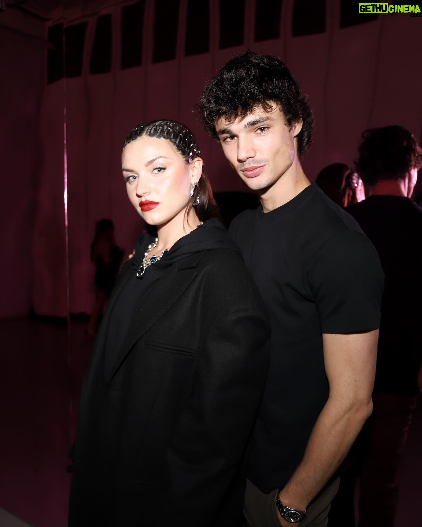 Mirela Balić Instagram - Wonderful night at the YSL Loveshine launch in Madrid. @yslbeauty #yslbeauty #makeuplook 🌹 • Muah @sofia.camarenaa @yslbeauty Wearing @acromatyx_official @unode50 @houseoflukemartin