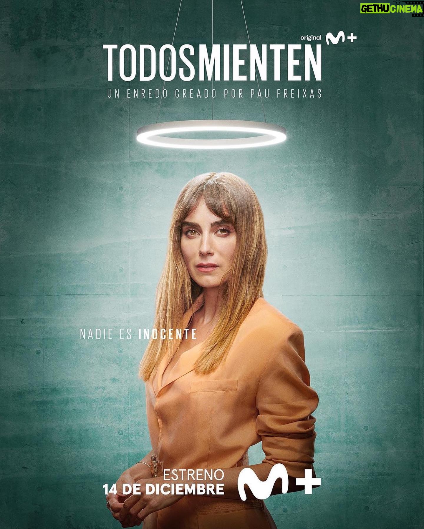 Miren Ibarguren Instagram - Volvemos el 14 de diciembre con temporada nueva. TODOS MIENTEN 2 . Otra joyita de @paufreixas7 para @movistarplus ❤️🫶🏻