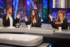 Miren Ibarguren Instagram - Lo hemos pasado pipa en @elhormiguero . Gracias. Pepa Teki.