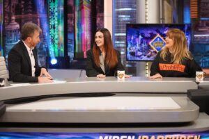 Miren Ibarguren Instagram - Lo hemos pasado pipa en @elhormiguero . Gracias. Pepa Teki.