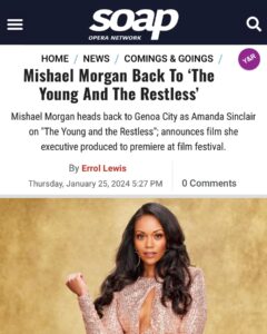 Actress Mishael Morgan HD Instagram Photos and Wallpapers June 2024
