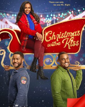 Mishael Morgan Instagram - Tis the season for @hallmarkchannel Christmas binging!!! Premiers SUN DEC 3rd. What a fun shoot this was. In the name of Christmas, Don’t miss this one 😆🎄#christmaswithakiss @hallmarkchannel @ronnierowejr @jaimecallica