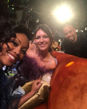 Mishael Morgan Instagram - Wedding bells are ringing 💍 don’t forget to tune in to Y&R TOMORROW for the wedding of the year!  #teriah #teriahwedding #yr @youngandrestlesscbs