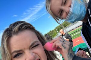 Missi Pyle Instagram - #RIPShelteronAmazon I got to be a part of this amazing show with a magical cast and stupendous crew and very talented cinematographer @editall01 who made us look goooooood. @shelteronprime sadly got canceled, and I wasn’t able to promote it because of the strike. But now, I would like to let you all know what an amazing time I had! Thank you my other bff @constanceZimmer for being the best girlfriend ever, and the brilliant @harlancoben for hiring me ❤️🌈🍀Ahhhh. had some incredible experiences with new friends and old ones and  got to have my birthday on a boat in front of a cool statue  in the water with my best friends for over 20 years. Also special shout out to @lexxlooks my makeup artist who made me look 🔥and made me giggle snort every day in the makeup chair. Sigh.