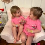 Missy Franklin Instagram - A much needed cousin weekend🩷 So special seeing the love these girls share and how much they enjoy being together. Nothing makes me happier as a mama than knowing my daughter will have these unbelievably special relationships with family like Carter bug for her whole life🫶🏻 Thanks for giving us a built in bestie @neiljohnson_ and @lauren.e.johnson_ 🩷