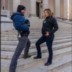 Missy Peregrym Instagram – Happy FBI Tuesday! Here’s some pics of my 8 month old belly and how I was able to keep working… lots of people tied my shoes for me! ❤️… and the last is how we prepared for intense scenes. #eyefarts #professionals 
@fbicbs