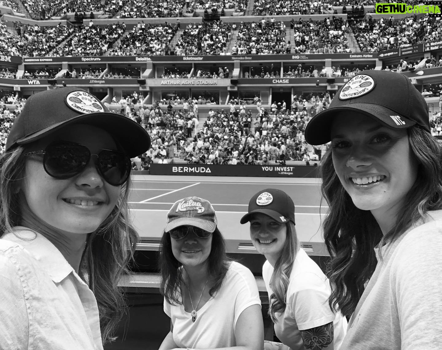 Missy Peregrym Instagram - Had the best afternoon at the @usopen with my FBI gals. Thank you @cbs 🙌