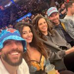 Missy Peregrym Instagram - Got to hang out at the @nyknicks game and spend the night wishing that I was a professional Bball player. #maggieball
